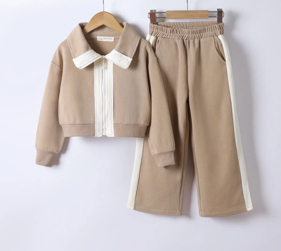 Tuta bambina con cerniera