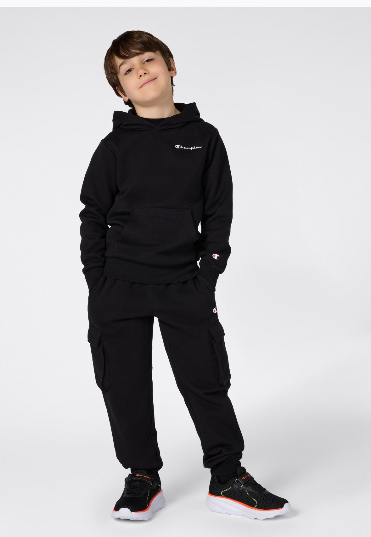 Felpa con cappuccio Champions