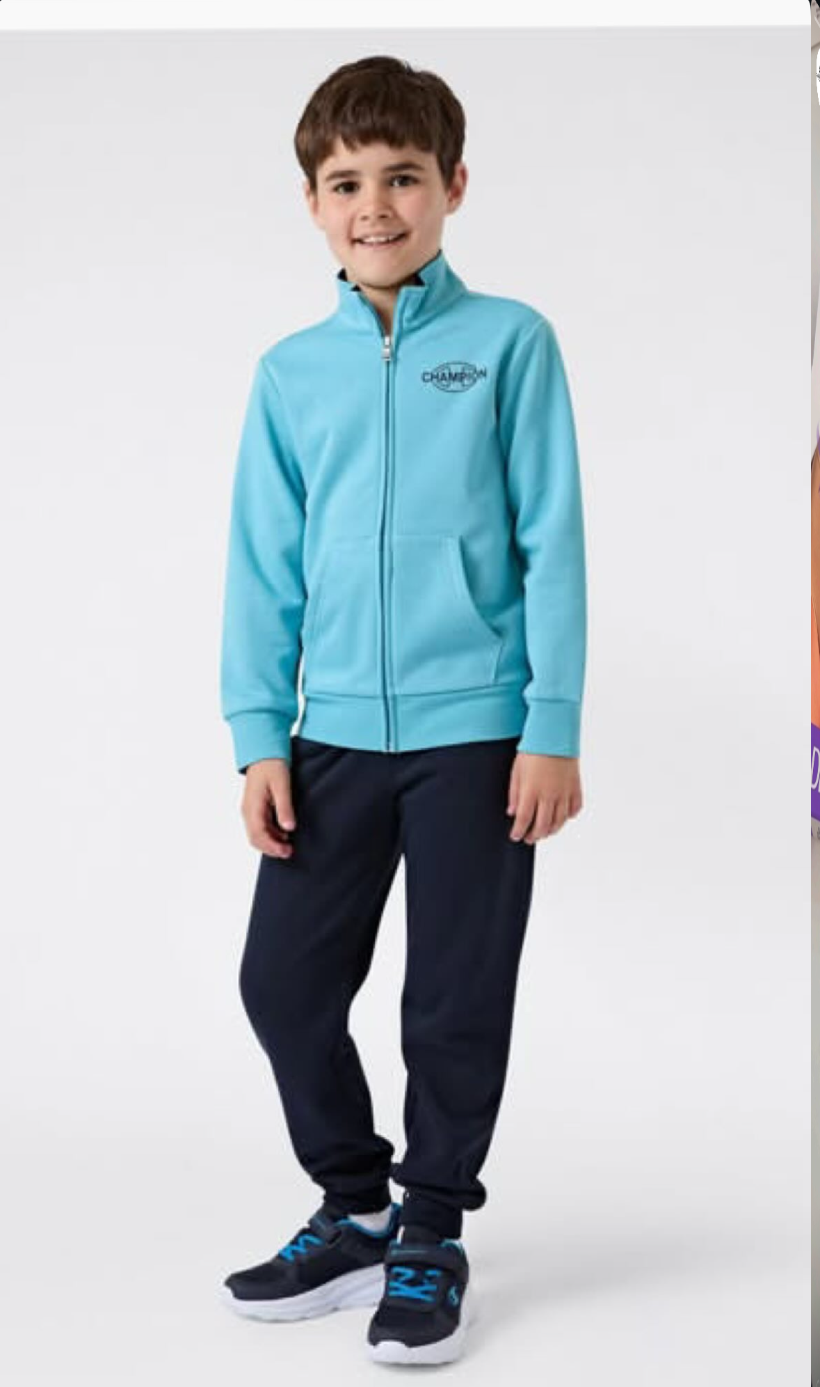 Tuta Champions con cerniera